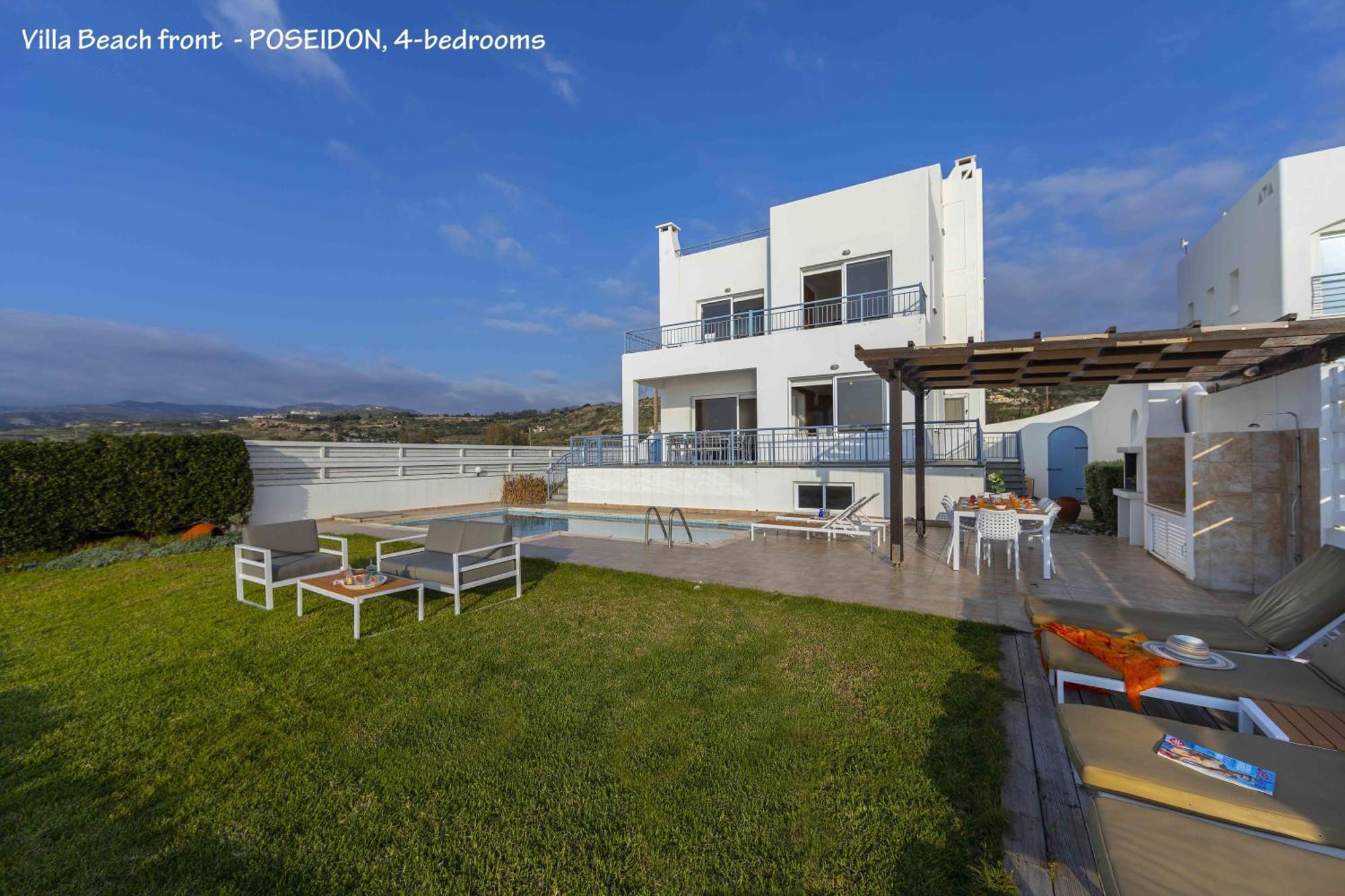 Blue Coral Beach Villas Three Exclusive Villas - Poseidon - Nautilus - Oceanos - And - Baby Coral Bungalow Корал-Бэй Экстерьер фото