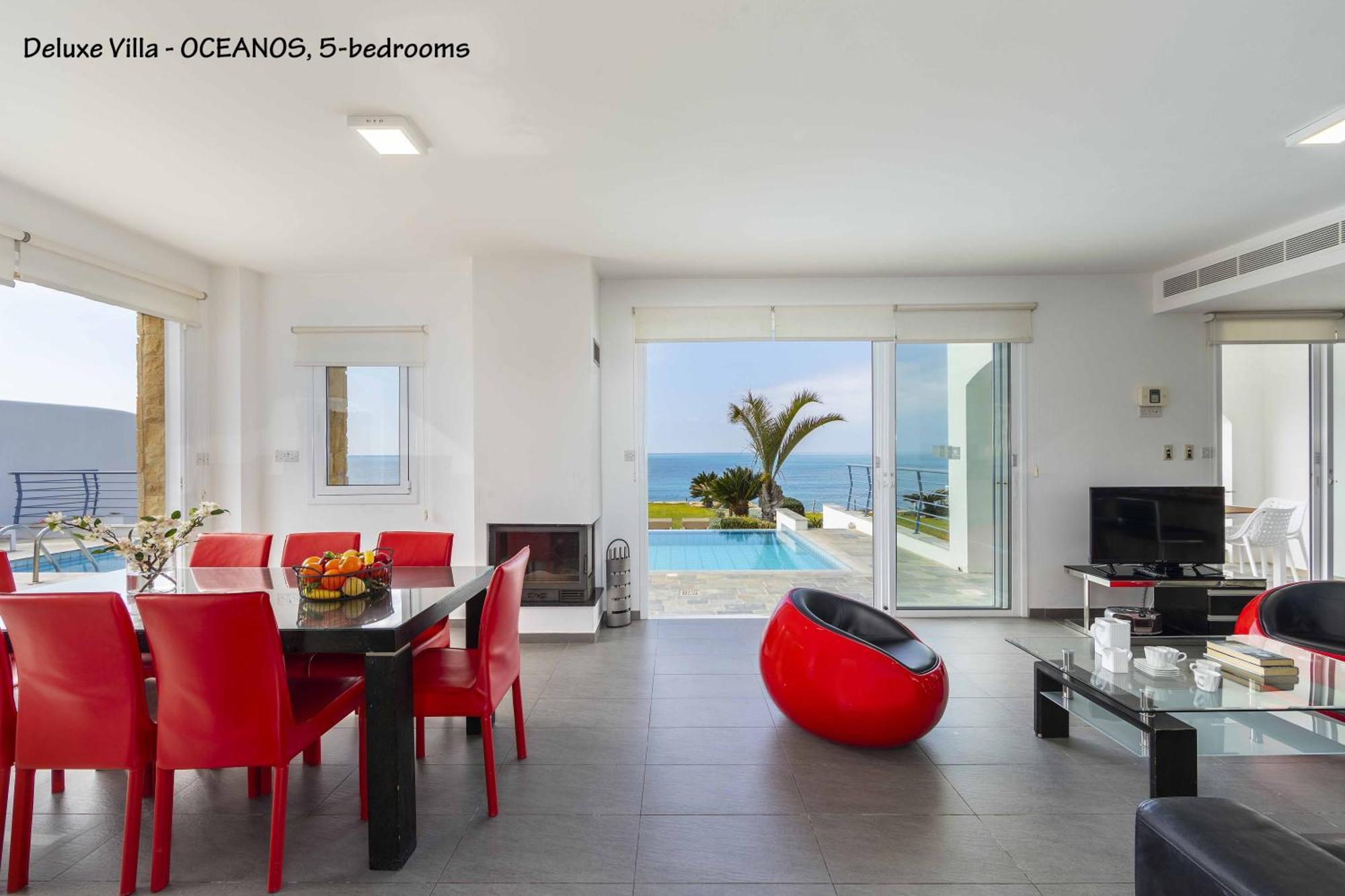 Blue Coral Beach Villas Three Exclusive Villas - Poseidon - Nautilus - Oceanos - And - Baby Coral Bungalow Корал-Бэй Экстерьер фото